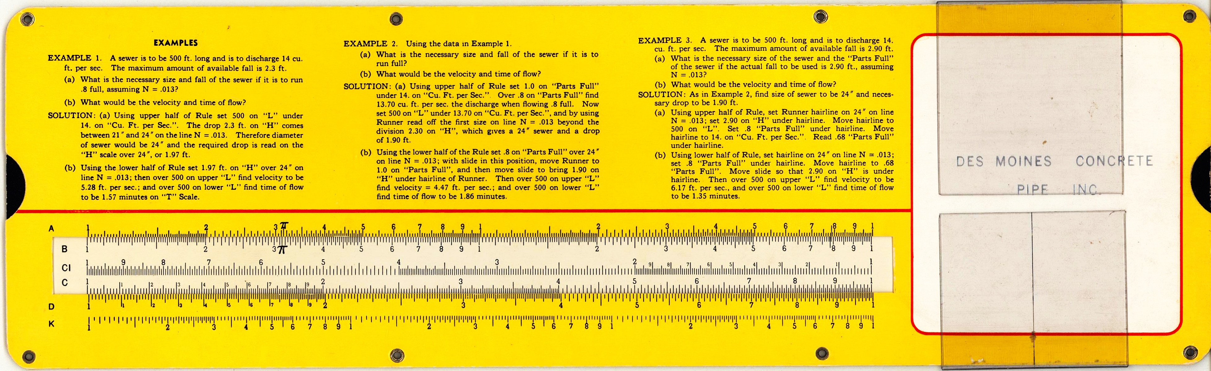 Perrygraf Slide Chart